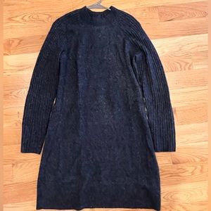 Navy sweater dress from Abercrombie